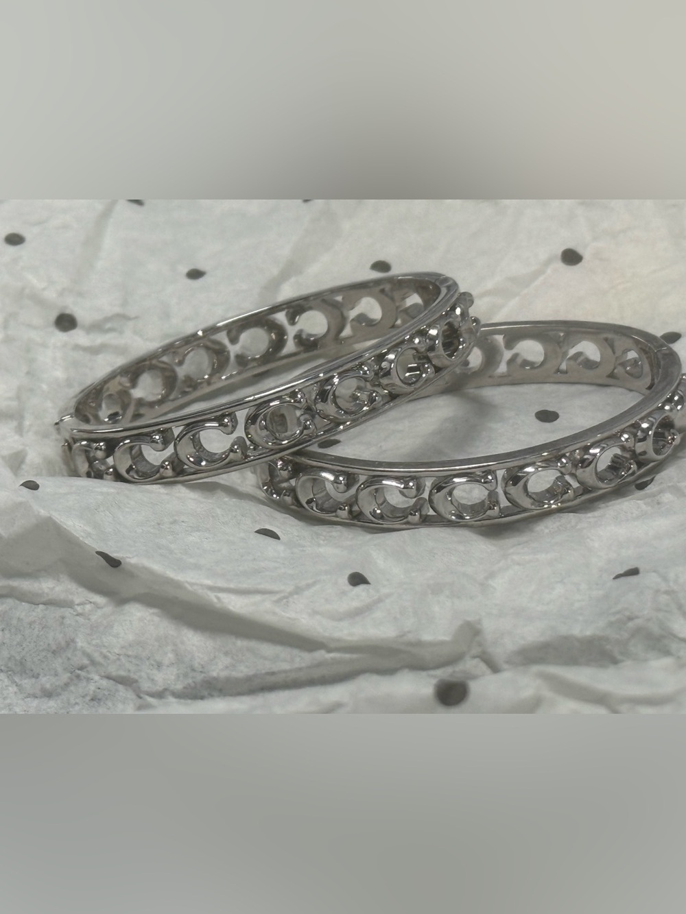 (2) LIKE NEW COACH Bracelets